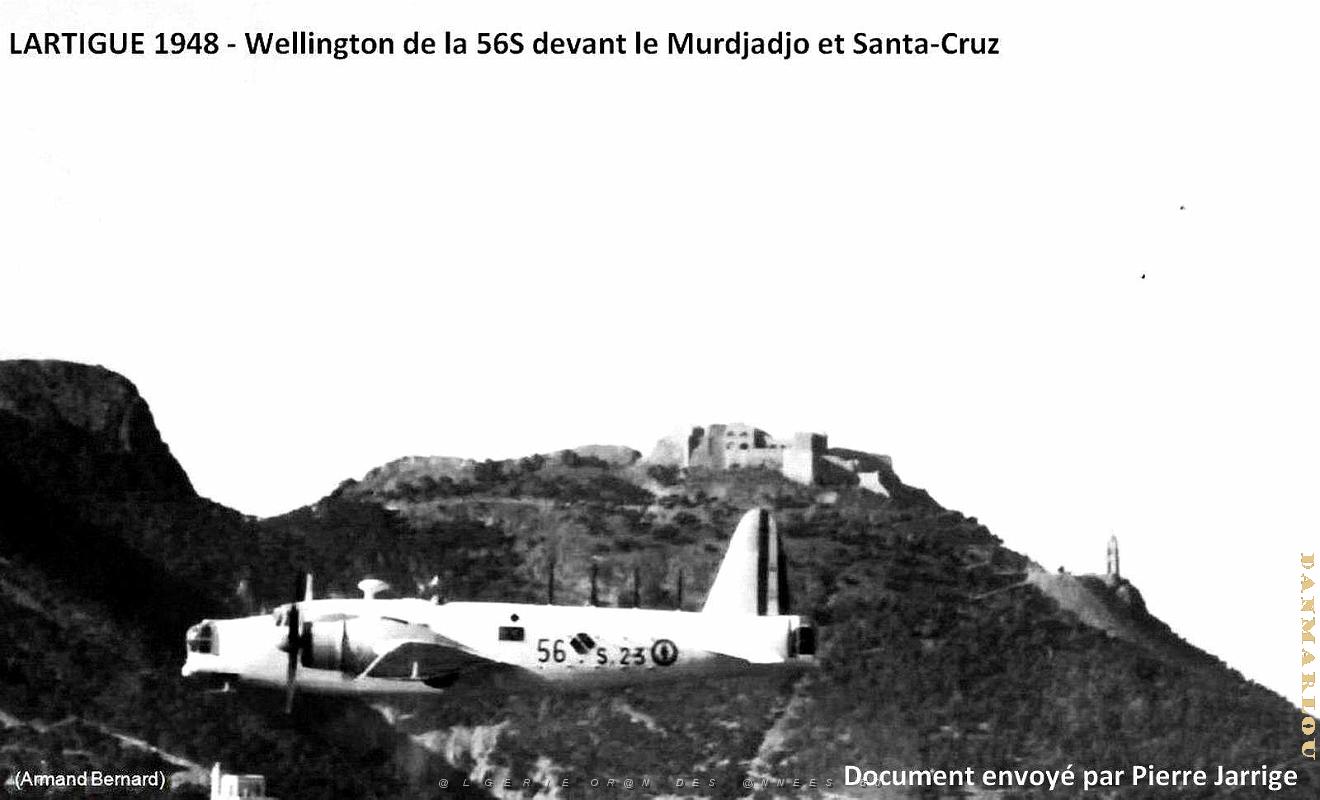Oran - Djebel Murdjadjo - Survol Fort et Eglise Santa-Cruz.JPG